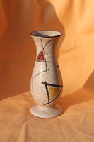 Rockabilly German ceramic vase, retro