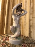 Herendi Largest Large-Size (56cm!) Dressing Woman