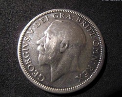 Egyesült Királyság 1 shilling, 1931-es ezüst érme 0,500 / 1000 VF