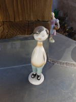 Káldor Aurél kisfiú Hollóházi porcelán figura