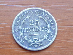 COSTA RICA 25 CENTIMOS 1946B.N.C.R. réz, cink  #