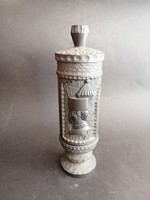 Ritka keleti grafit ( graphite vase ) urna váza - EP