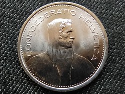 Svájc extra szép .835 ezüst 5 Frank 1969 B (id40748)