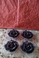 Fekete rózsa gyertya exkluzív Németországból kézműves termék, ajánljon!