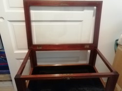 Special glass display case table