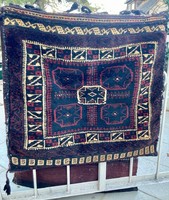 Bakhtiari - antik gyapjú perzsa nyereg-táska