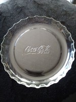 Relikvia gyűjtőknek eredeti CocaCola üveg tányérok hullámos széllel! 