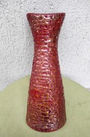 Antik repesztett Zsolnay Art Deco,pajzs pecsétet váza !