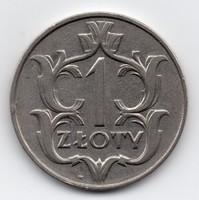 Lengyelország 1 lengyel Zloty, 1929