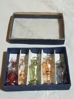 icserkuti részére!  Parfümös üvegek, 5 db egyben,saját dobozában.