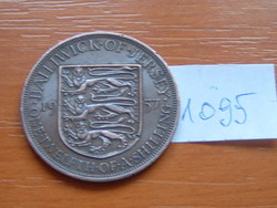 JERSEY 1/12 SHILLING 1957 QUEEN ELIZABETH THE SECOND #1095