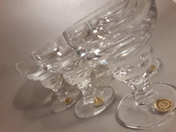 Zwiesel üveg kristály konyakos pohár készlet