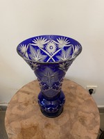Hatalmas kristály váza