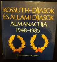 Kossuth-díjasok és állami díjasok almanachja 1948-1985