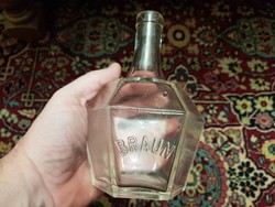 Szép régi Braun üveg