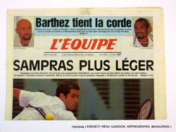 1998 május 26  /  L'ÉQUIPE  /  regiujsag (EREDETI Külföldi újságok) Ssz.:  12392