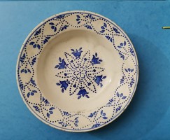 TELKIBÁNYAI 19. századi tányér, ritka falitányér