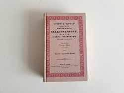 Szakácskönyv Czifray István szakács mester magyar nemzeti szakácskönyve 1840 reprint