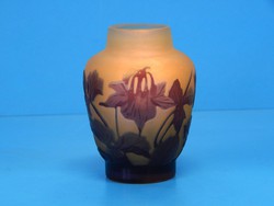 Eredeti Gallé váza kiváló állapotban