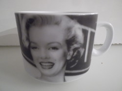 Porcelán - Marilyn Monroet ábrázoló kávés csésze - 1.5 dl