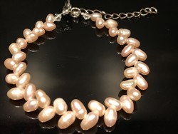 River pearl bracelet, 19 cm