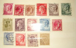 15 db korai LUXEMBURG bélyeg talán sorok darabok szép darabok ritkább lot KIÁRUSÍTÁS 1 forintról