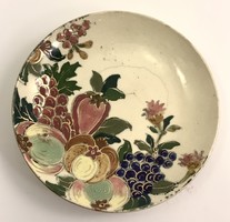 Fischer J. porcelánfajansz süteményes kis tányér 19.sz. vége