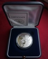 Silver commemorative coin Benczúr gyula