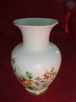 Hollóházi porcelán váza, magassága 15 cm. Jelzése: 503. Vanneki!