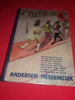 Antik könyv 1942 Andersen mesekincsestár azóta is kiadatlan zöme ismeretlen mesék 1. kiadás Dante