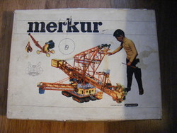 régi Merkur fém építőjáték