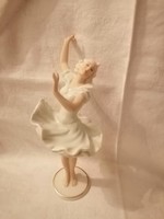 Schaubach kunst germany táncosnő balerina, hibátlan. 20 cm