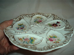 Antique porcelain oyster bowl