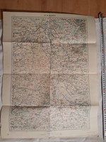 4db régi (1915-1930) magyar katonai térkép