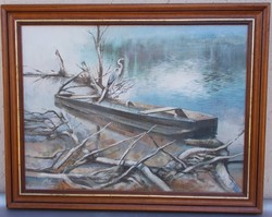 John Mraz sunk ladik painting oil painting