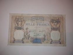 1000 frank 1939 Franciaország