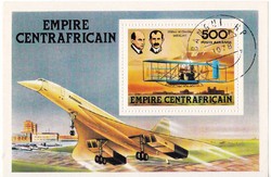 Közép-afrikai Köztársaság légiposta bélyeg blokk 1978