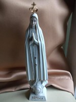 Fatimai Boldogságos Szűz Mária portugál porcelán szobor