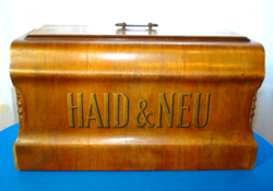 Antik Haid & Neu varrógép fedele (1860-1882)