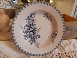 Meseszép, antik  SARREGUEMINES francia  tányér 23 cm