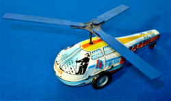 RETRO lendkerekes rendőrségi helikopter (Lemezárugyár) 