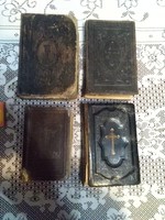 Négy darab antik imakönyv, énekes könyv, stb. - 1890, 1902, 1908, 1911