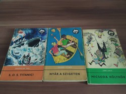 Delfin könyvek egyben, Nyár a szigeten, S.O.S Titanic !, Micsoda kölykök