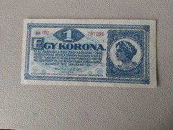 1920-as 1 Korona XF