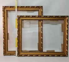 Arany képkeret üveggel 45x34,5 cm 2 db (1488)