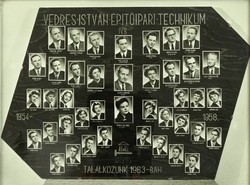 0L909 Régi SZEGEDI VEDRES tablókép 1954-58