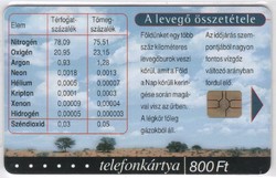 Magyar telefonkártya 0145    2002 Puska Földrajz 4   GEM 7    50.000 Db-os 