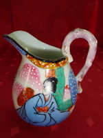Japán porcelán tejkiöntő, magassága 10 cm. Vanneki!