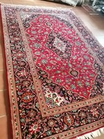 300 x 200 cm kézi csomózasu régi Iráni Keshan perzsa szőnyeg eladó 