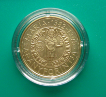 2014 – Mária aranyforintja 2000 Forint  BU emlékérme – Certivel​, kapszulában  